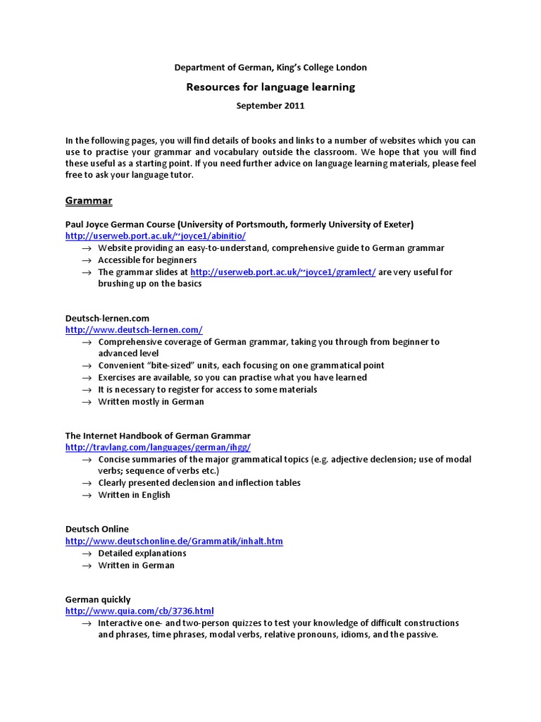 Hammer s German Grammar And Usage Pdf