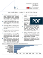 Principali Cause Di Morte in Italia - 03-Dic-2014 - Testo Integrale