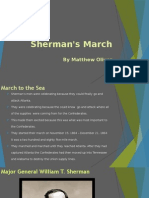 Shermans March To The Sea Power Point
