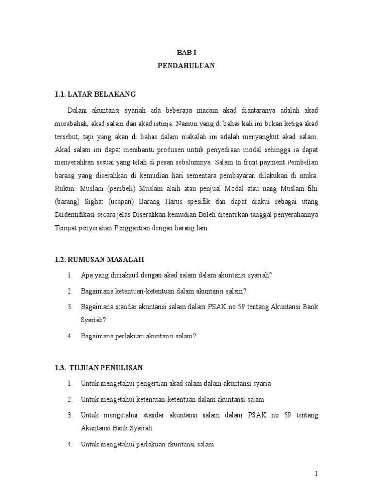 Akuntansi Salam