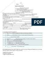 Test 1 I Use Present Simple or Present Continuous 1