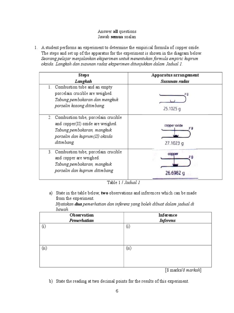 Chemistry form 4 essay picture