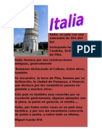 Italia, Un País Con Una Extensión De