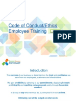 Code of Conduct/Ethics Employee Training