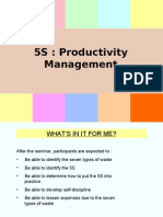 5S Productivity Management