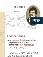 Fourier Series: Yi Cheng Cal Poly Pomona