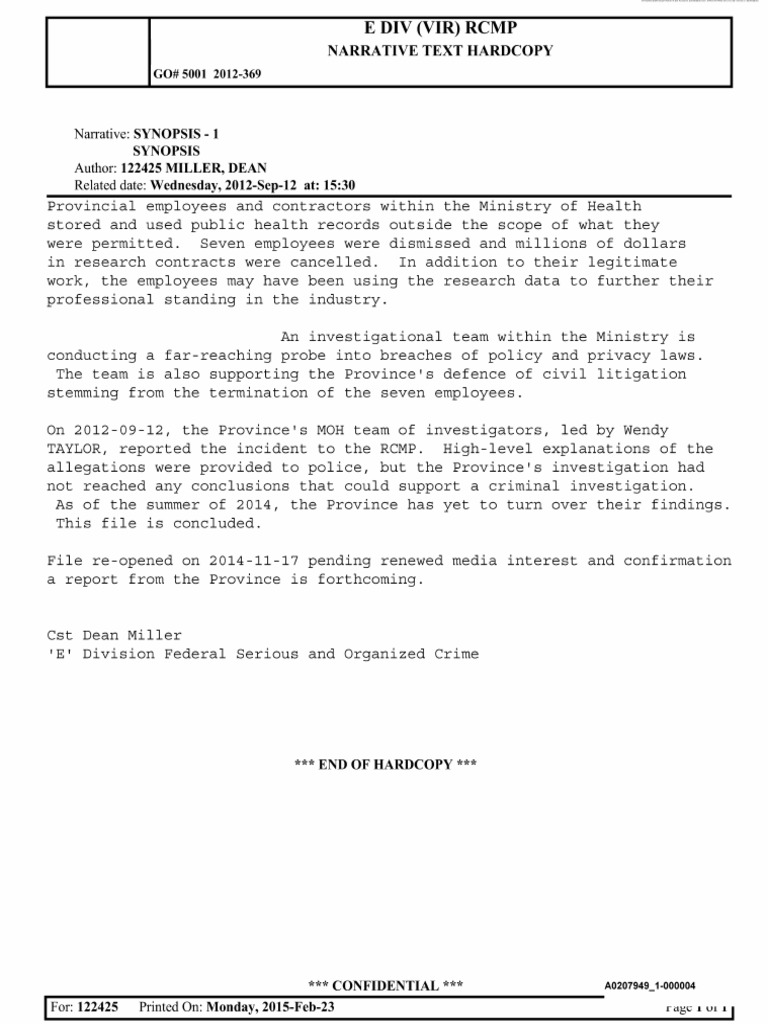 Access To Information Act Documents PDF