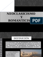 Neoclasicismo y Romanticismo
