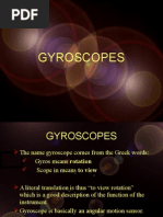 Gyroscopes 