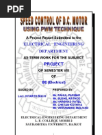 Download Speed Control of Dc Motor-pwm by rahool20077770 SN26768482 doc pdf