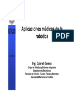 Aplicaciones Médicas de La Robótica