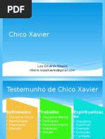 Palestra sobre Chico Xavier