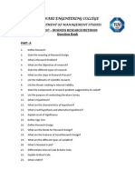 Easwari Research Methods Question Bank