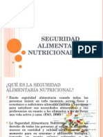 Seguridad Alimentaria Nutricional (San)