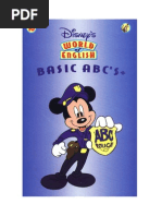 Disney S World of English Basic ABC S Book 1 | PDF
