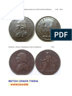 Stratford Coins Conder Tokens