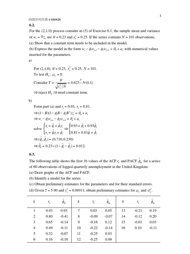HW 6 | PDF