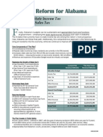 Eliminate State Income Tax and Modify State Sales Tax Summary