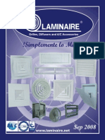 Difusores y Rejillas Suministro. Laminaire