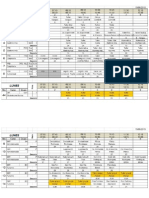 Horarios Matutino