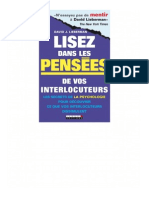 Lisez Dans Les Pensées de Vos Interlocuteurs