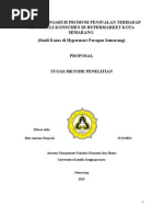 Download metodologi penelitian pengaruh promosi penjualan terhadap minat beli konsumen by BetaAmrinaRosyada SN267706406 doc pdf