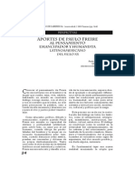 Aportes de Paulo Freire Al Pensamiento Emancipador y Humanista Latinoamericano Del Siglo XX