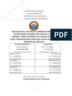 Trabajo de Servicio Comunitario (2014)