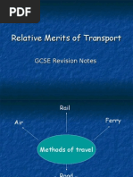 Download Relative Merits of Transport by MrsGeographyTeacher SN2677247 doc pdf
