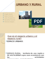 Espacio Urbano y Rural