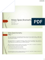 Mass SpectrometMass Spectrometryry