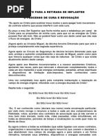 Decreto Para a Retirada de Implantes