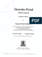 La accion como caracter generico del delito. Zaffaroni, Alagia y Slokar.