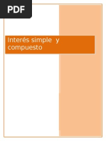 Ejercicios Resueltos de Interés Simple y Compuesto | PDF | Interés ...
