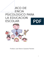 marco de referencia psicologico para la educacion escolar