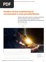 Megacurioso - Confira 15 Dos Exoplanetas Já Encontrados e Suas Peculiaridades