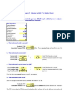 Chapter 5 - Build A Model Spreadsheet