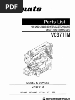 Partsbook Yamato VC3711 | PDF