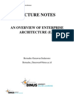 An Overview of Enterprise Architecture