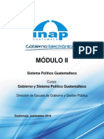 Modulo II Sistema Politico Guatemalteco