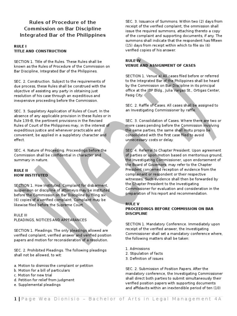 IBP Canon Lawyers Lawyer Bar Association