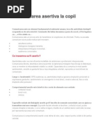 Comunicarea Asertiva La Copii