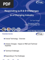 Download Responding to RD Challenges in a Changing Industry by Innoval Technology SN26774426 doc pdf