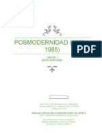 Posmodernidad: Neoplasticismo