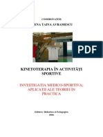 Kinetoterapia in Activitati Sportive