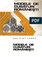 Modele de Cusaturi Romanesti - Ana Pintilescu