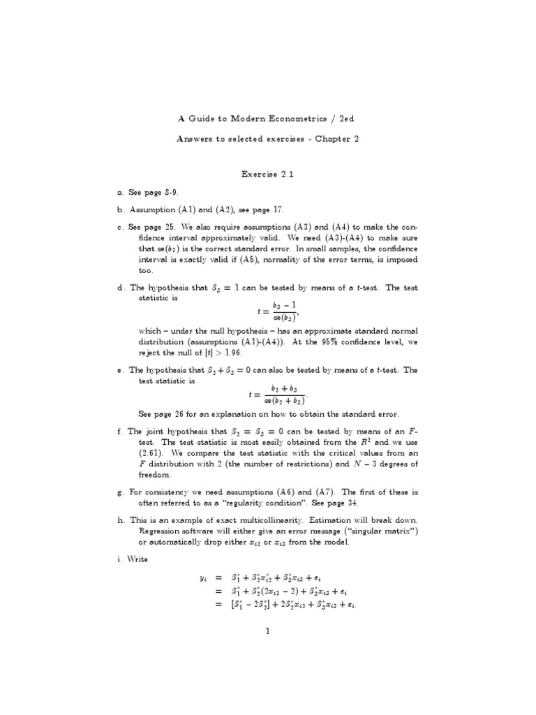 Answers CH 2 | PDF