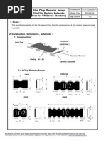 5 Thick Film Array Chip Resistors