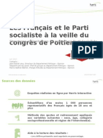Analyse Harris - Les Français Et Le Parti Socialiste