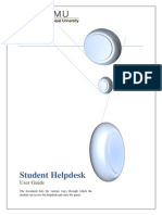Helpdesk - Student User Guide